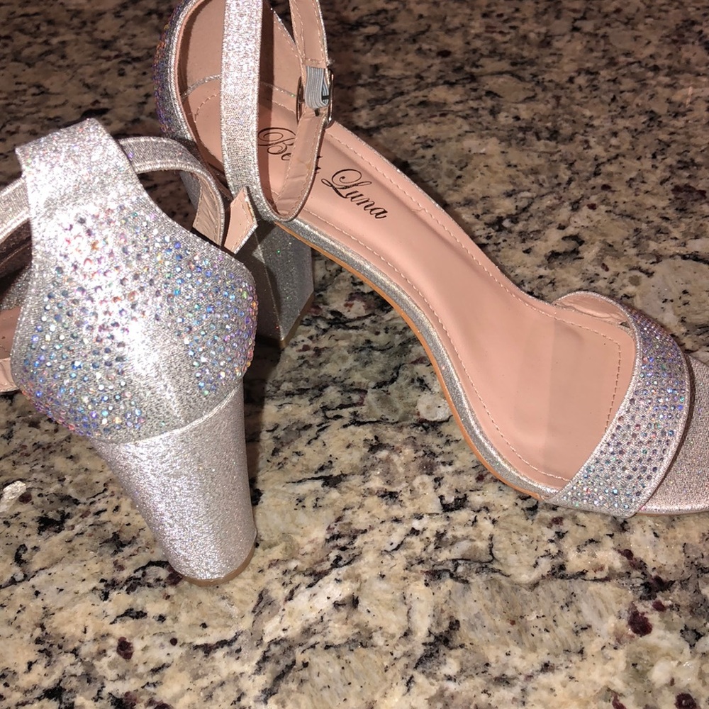 Blinged out shoes